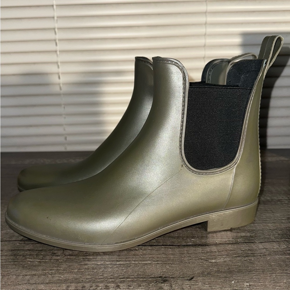 Storm By Cougar Women's Chelsea‎ Ankle Rain Boots Size 10W